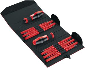 Juego de destornillador VDE S-SD-S con aislamiento (Slim)
