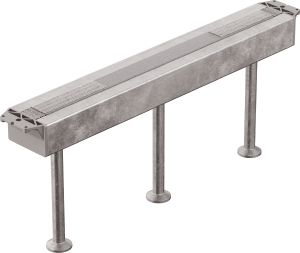 Binario di ancoraggio dentellato HAC-C-T