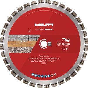 SPX Universal A diamond blade for battery cut-off saws