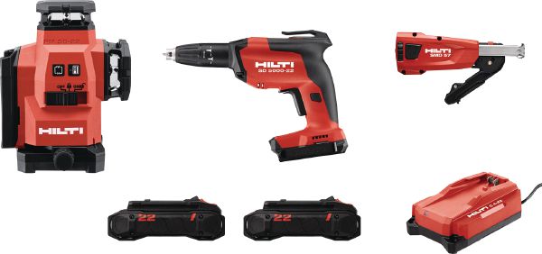 Collated Screwdriver & Multiline Laser Sets