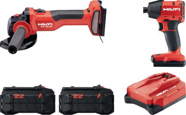 AG 4S-22 & SID 6-22 Tehosarja leikkaamiseen ja kiinnitykseen