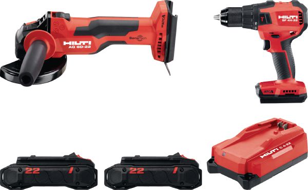 AG 6D-22 & SF 4H-22 Perussarja leikkaamiseen ja kiinnitykseen