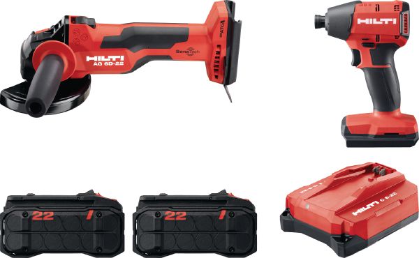 AG 6D-22 & SID 4-22 Tehosarja leikkaamiseen ja kiinnitykseen