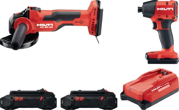 AG 6D-22 & SID 6-22 Perussarja leikkaamiseen ja kiinnitykseen