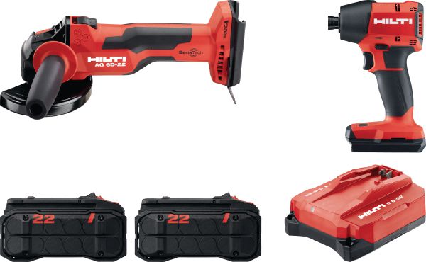 AG 6D-22 & SID 6-22 Tehosarja leikkaamiseen ja kiinnitykseen