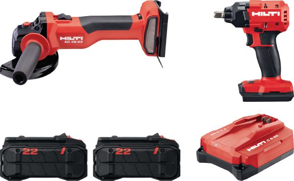 AG 4S-22 & SIW 4AT-22 Tehosarja leikkaamiseen ja kiinnitykseen