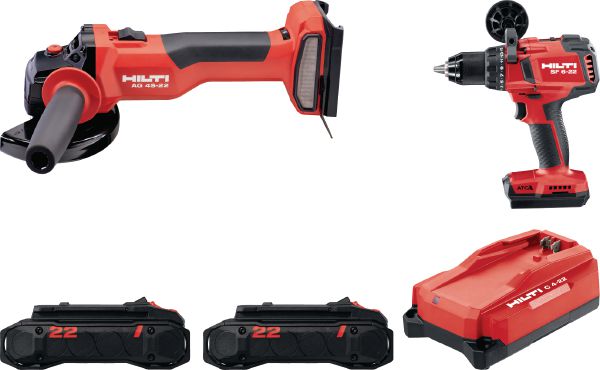 AG 4S-22 & SF 6-22 Perussarja leikkaamiseen ja kiinnitykseen