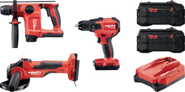 TE 4-22 & AG 6D-22 & SF 4-22 Tehosarja poraamiseen, leikkaamiseen ja kiinnitykseen