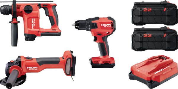 TE 4-22 & AG 4S-22 & SF 4-22 Tehosarja poraamiseen, leikkaamiseen ja kiinnitykseen