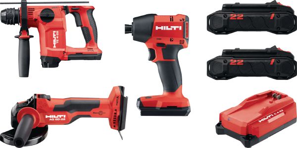 TE 4-22 & AG 6D-22 & SID 6-22 Perussarja poraamiseen, leikkaamiseen ja kiinnitykseen