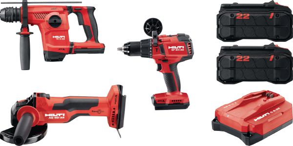 TE 6-22 & AG 6D-22 & SF 6H-22 Tehosarja poraamiseen, leikkaamiseen ja kiinnitykseen