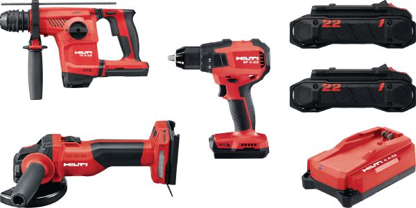 TE 6-22 & AG 4S-22 & SF 4-22 Perussarja poraamiseen, leikkaamiseen ja kiinnitykseen