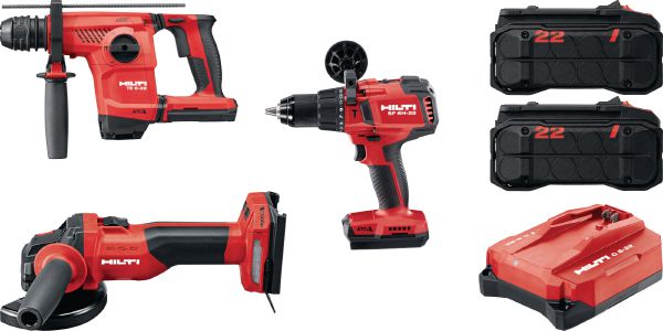 TE 6-22 & AG 4S-22 & SF 6H-22 Tehosarja poraamiseen, leikkaamiseen ja kiinnitykseen