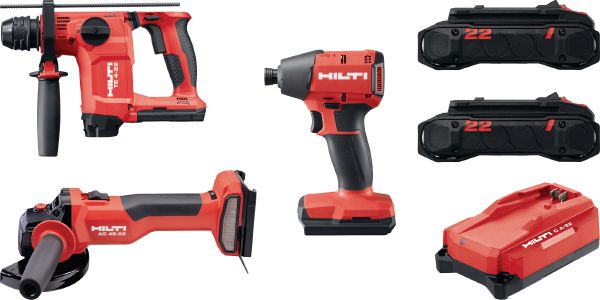 TE 4-22 & AG 4S-22 & SID 4-22 Perussarja poraamiseen, leikkaamiseen ja kiinnitykseen