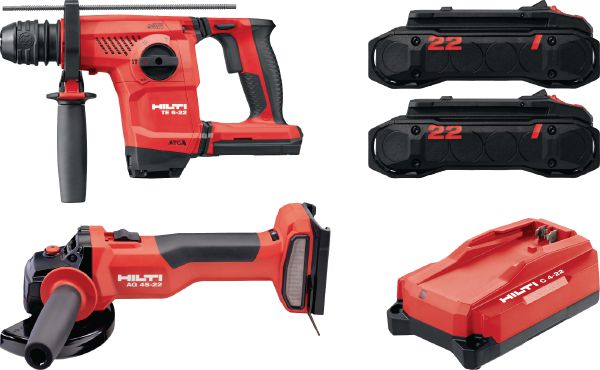 TE 6-22 & AG 4S-22 Perussarja poraamiseen ja leikkaamiseen