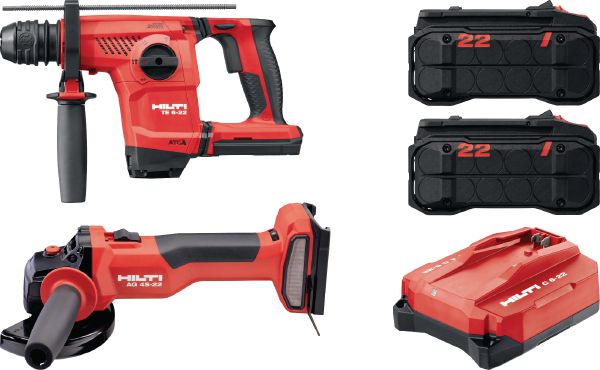 TE 6-22 & AG 4S-22 Tehosarja poraamiseen ja leikkaamiseen