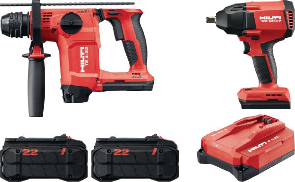 TE 4-22 & SIW 6AT-22 Tehosarja poraamiseen ja kiinnitykseen