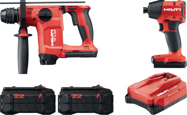 TE 4-22 & SID 6-22 Tehosarja poraamiseen ja kiinnitykseen