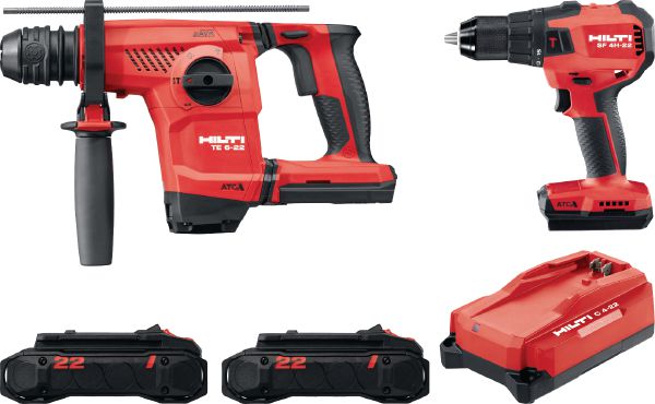 TE 6-22 & SF 4H-22 Perussarja poraamiseen ja kiinnitykseen