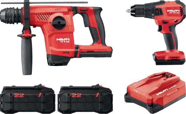 TE 6-22 & SF 4H-22 Tehosarja poraamiseen ja kiinnitykseen