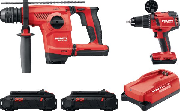 TE 6-22 & SF 6H-22 Perussarja poraamiseen ja kiinnitykseen