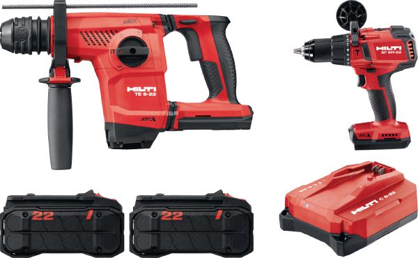 TE 6-22 & SF 6H-22 Tehosarja poraamiseen ja kiinnitykseen
