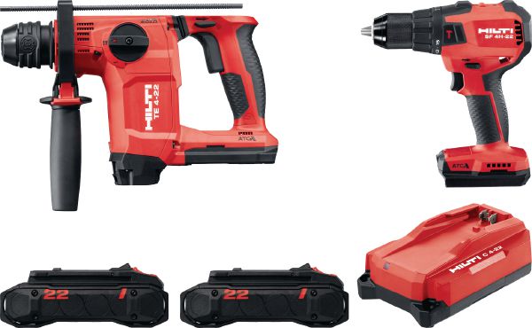 TE 4-22 & SF 4H-22 Perussarja poraamiseen ja kiinnitykseen