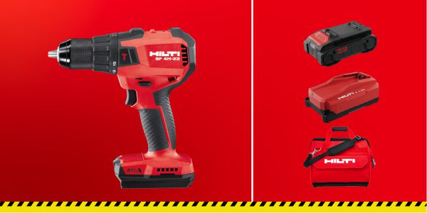 SF 4H-22 Hammer Drill Driver Set