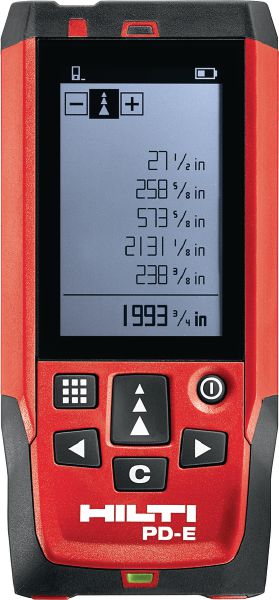 Lasermètre Hilti PD-CS avec pochette de protection En Très Bon État
