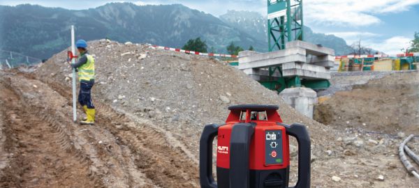 PR 300-HV2S Outdoor rotating laser level - Laser layout tools