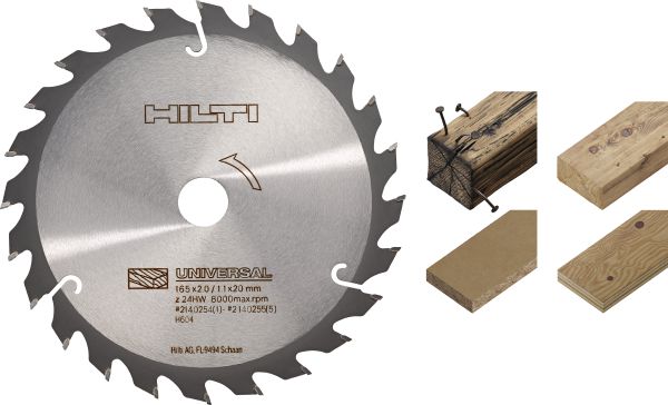 木工用サーキュラーソーブレード - ソーブレード - Hilti Japan