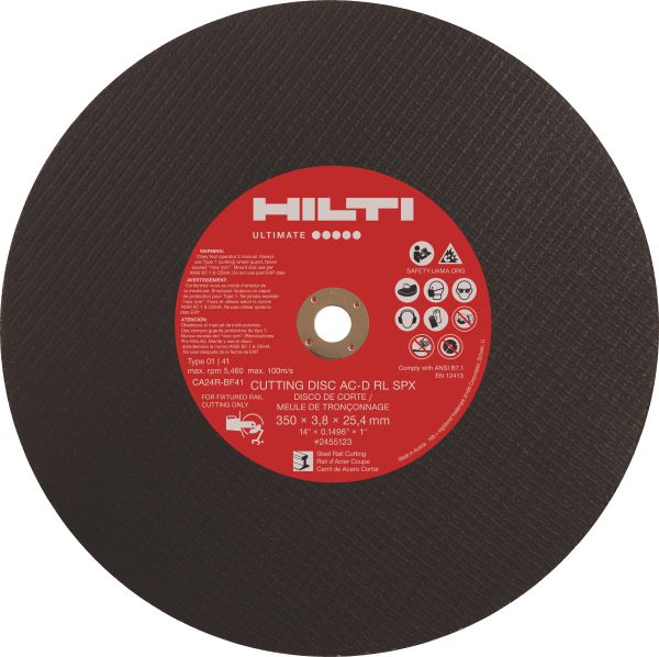Disco da taglio AC-D RL Rail