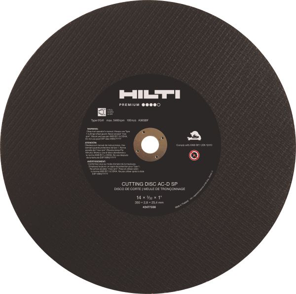 AC-D ST Steel cutting disc