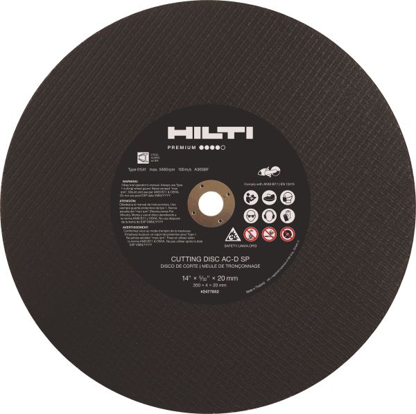 AC-D SP GS Steel cutting disc