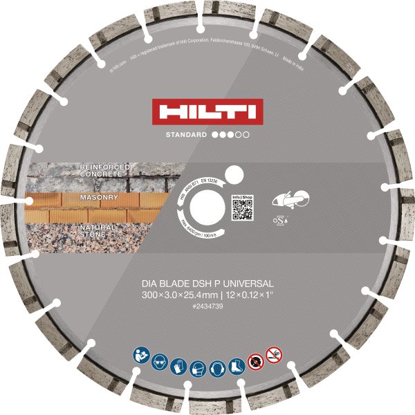 P Universal diamond blade