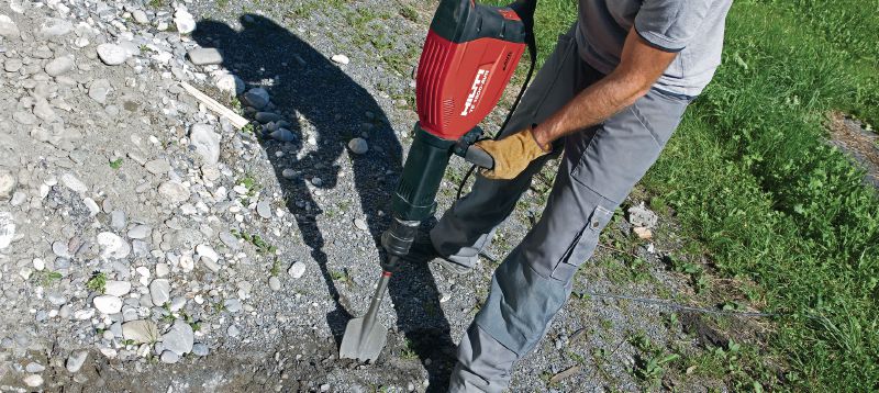 TE-S SP Clay spade chisels - Chisels and rod drivers - Hilti USA