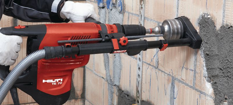 北海道旭川市直接取引歓迎 HILTI ヒルティ ロータリーハンマドリル TE5 集塵システム TE5-DRS ケース付き 穴あけ 通電動作確認済 現状品 TE-DRS-S 一体型集じんシステム - 集塵用アクセサリ - Hilti Japan