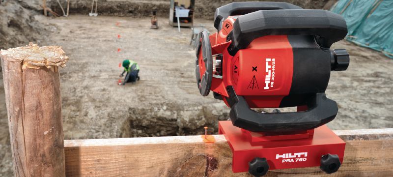 PR 300-HV2S Outdoor rotating laser level - Laser layout tools