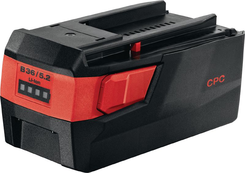 ヒルティ HILTI B36/5.2 リチウムイオンバッテリー 36V【市川行徳店】【店頭取引限定】【中古】管理番号：ITLNPPPZ5ZOO B36 5.2 36V バッテリー - バッテリー・充電器 - Hilti Japan