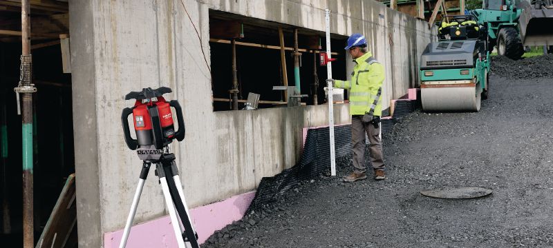 PR 2-HS A12 屋外用回転レーザーレベル - レーザーレイアウトツール