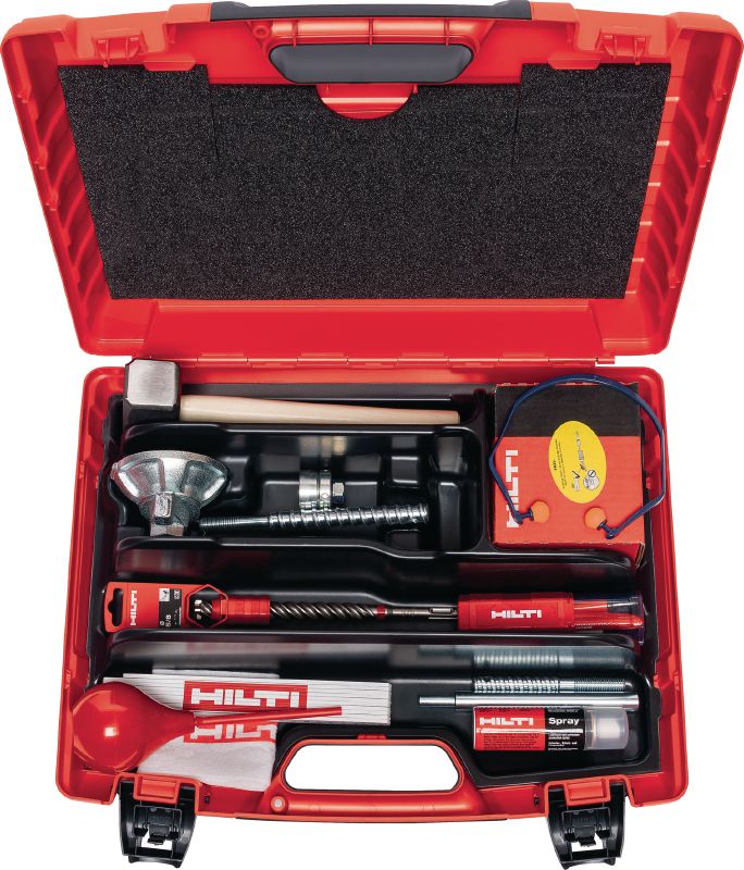 HILTIのセット Core drill stand fastening kits - Accessories for diamond coring