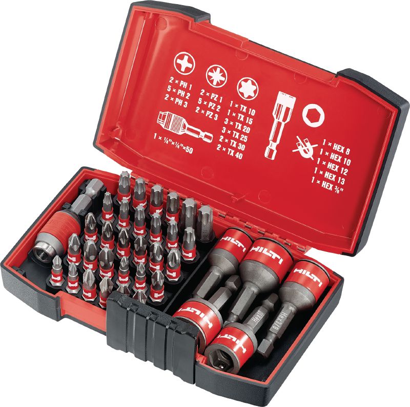 ltty Bitty サノクセット③ S-BS (S) Screwdriver bit sets - Bits and sockets - Hilti USA