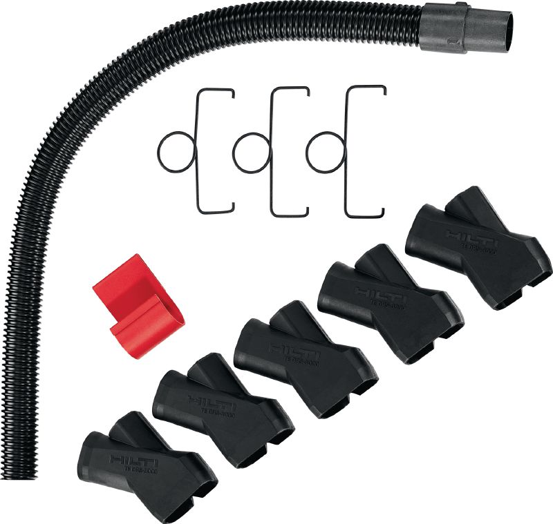 Dust removal system for TE 3000-AVR - Dust extraction attachments