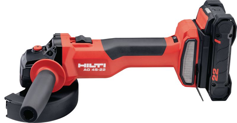 Hilti AG4S-22-100P2/5.2Ah コンボ AG 4S-22 Cordless angle grinder (4.5