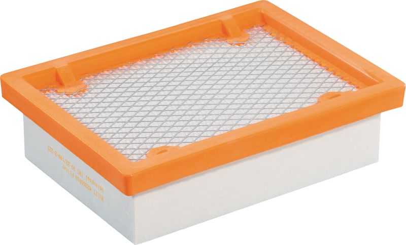 Ribimex Filtro HEPA per aspiracenere BABYCEN, Arancio, Grigio e Bianco, pic vxRL