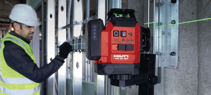 HILTI PV11 ラインレーザー マルチラインレーザーレベル PM 30-MG - レーザーレイアウト