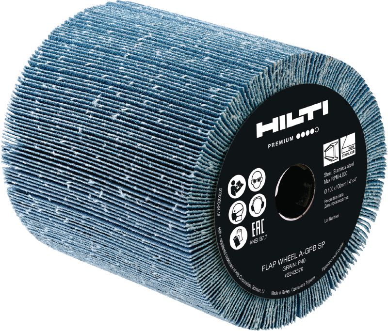 Fächerschleifscheibe 45x35 Mm – 6 Mm Schaft, Körnung 80–600, Für Metall, Holz, Kunststoff, Gebogene Flächen