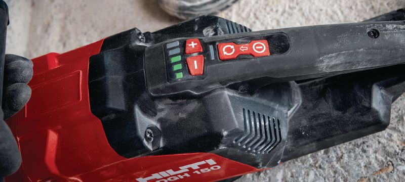 Ponceuse à Béton Hilti DG 150 - Avec Convertisseur DPC 20, 230V, Disque 150mm