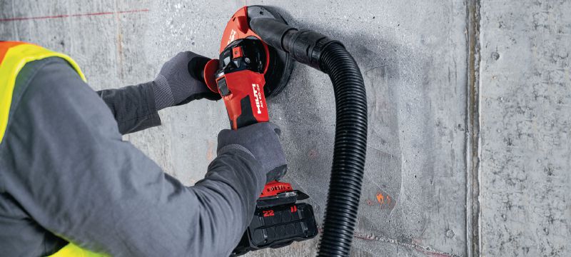 AG 6D-22 Cordless angle grinder (5