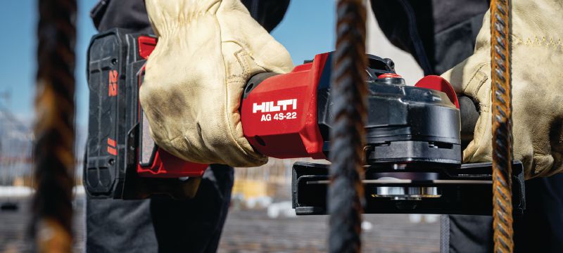 AG 4S-22 充電式アングルグラインダー (125 mm) - 研削・研磨 AG 4S-22 充電式アングルグラインダー (125 mm) - 研削・研磨